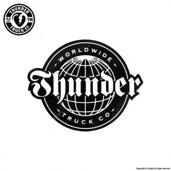 THUNDER TRUCKS STICKER WORLD WIDE 4.0"