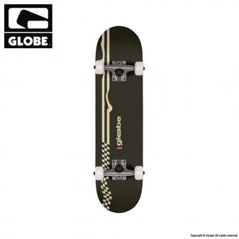 GLOBE RACER BLACK / OFF-WHITE KIDS 7.0 x 29.25 コンプリート