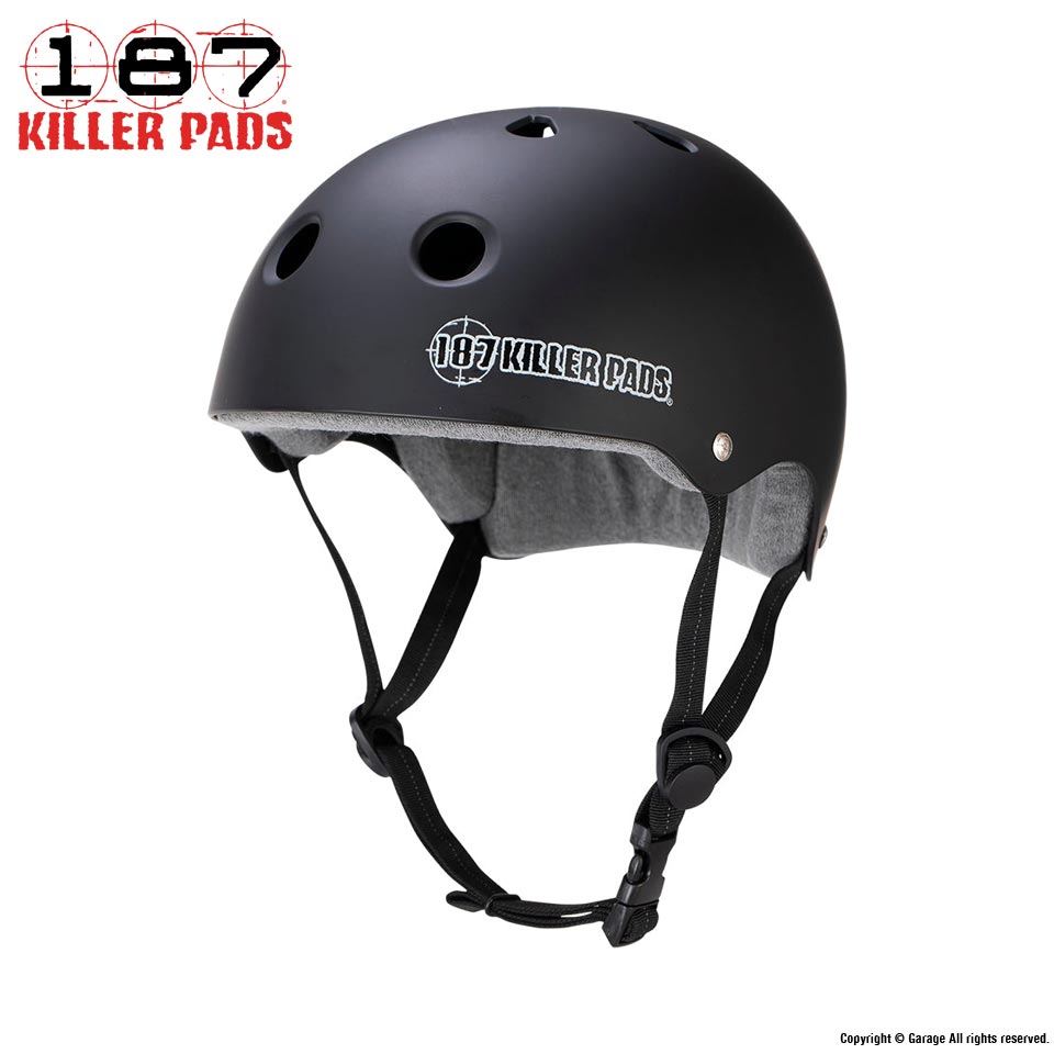 187 HELMET SWEAT LINER BLACK MATTE XSサイズ スケートボード(スケボー)&サーフスケート専門店 | Garage