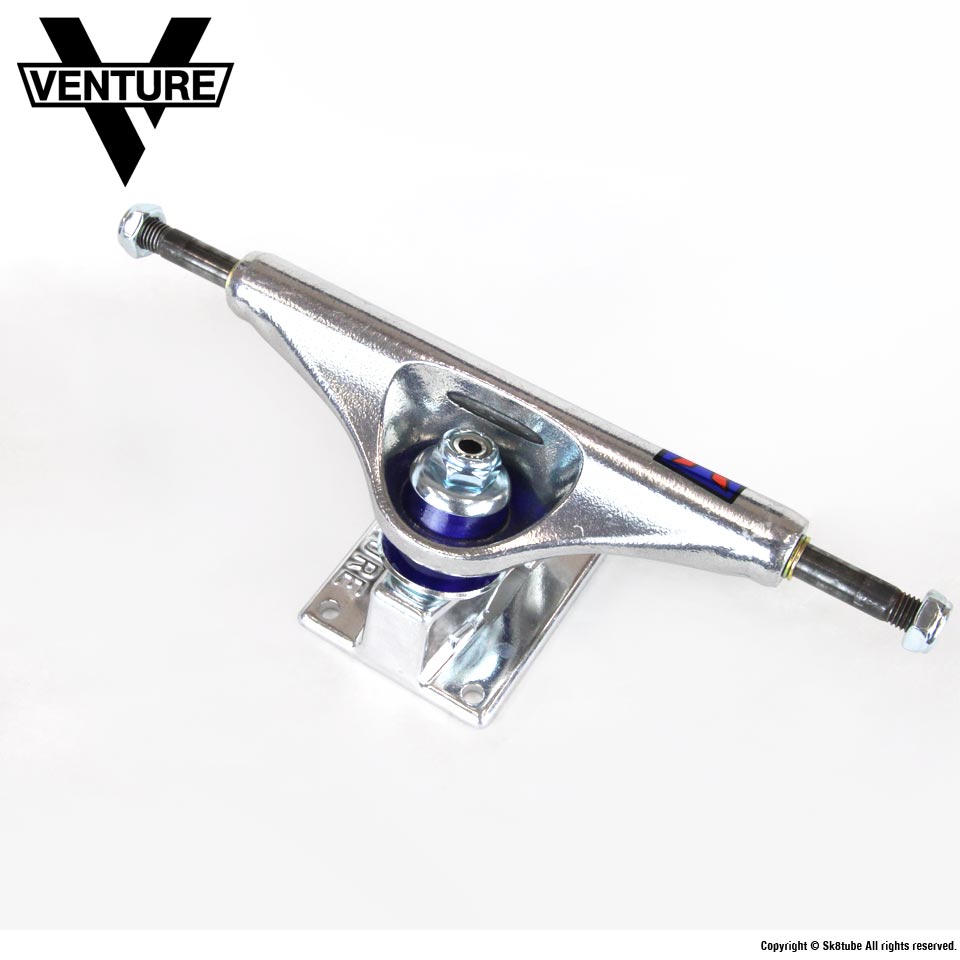 VENTURE TRUCKS POLISHED V-LIGHTS 5.6 HI SET スケートボード