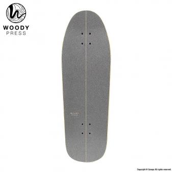WOODY PRESS CARVING 33 x 10.5 x 17.5 スケートボード(スケボー
