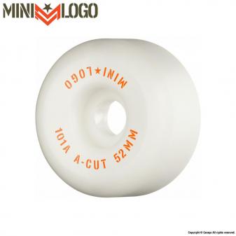 MINI LOGO SKATEBOARDS WHEELS A-CUT "2" 101A 52mm