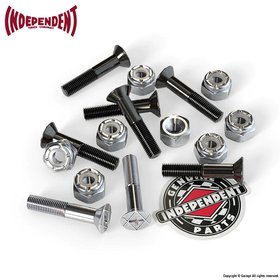 INDEPENDENT BOLTS 7/8" PHILLIPS BLACK/SILVER