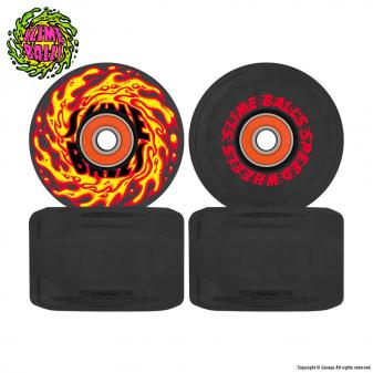 SLIME BALLS LIGHT UPS 78A ソフトウィール 66mm BRONSON G2 ベアリング付き