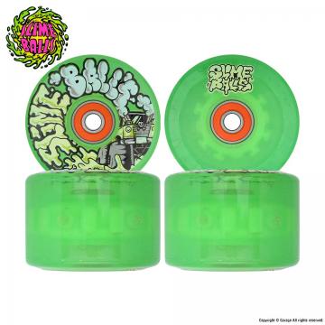 SLIME BALLS LIGHT UPS 78A ソフトウィール 66mm BRONSON G2 ベアリング付き