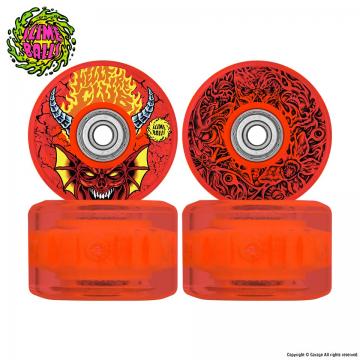 SLIME BALLS LIGHT UPS 78A ソフトウィール 66mm BRONSON G2 ベアリング付き