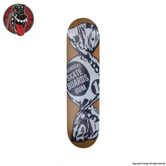 SHOWGEKI SKATEBOARDS GUM DROPS BROWN KIDS 7.375 x 29.25 Jr