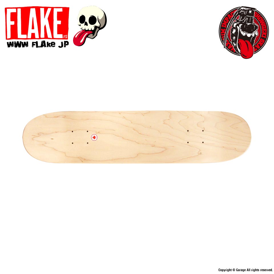 FLAKE x SHOWGEKI SKATEBOARDS DOLLAR DECK KIDS 7.5 x 31.125
