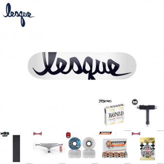 初心者カジュアルスケーターセット LESQUExINDYxSPIT 7.375 x 29.625