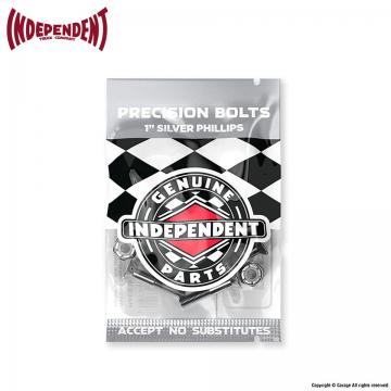 INDEPENDENT TRUCKS BOLTS 1" PHILLIPS BLACK/SILVER