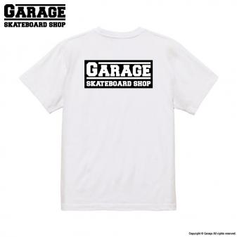 Garage LOGO Tシャツ WHITE スケートボード(スケボー)&サーフスケート