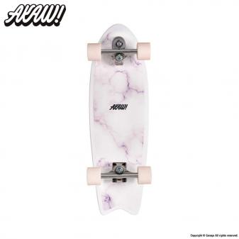 AKAW! MARBLE WAVE WHITE 30 x 9.5 x 17