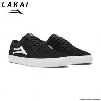 LAKAI LIMITED FOOTWEAR GRIFFIN BLACK/WHITE SUEDE 8.5(26.5cm)