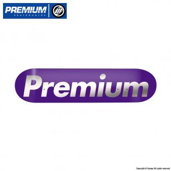 PREMIUM SKATEBOARDS SUPREMIUM TEAM PURPLE SILK 7.5 x 30.875
