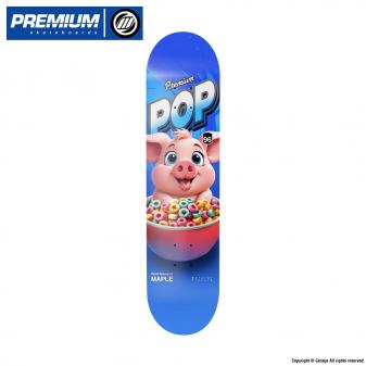 PREMIUM SKATEBOARDS POP PIGGY 7.5 x 30.875