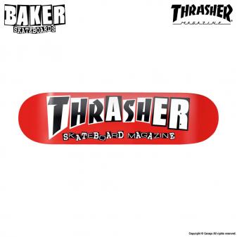 BAKER x THRASHER TYSON PETERSON RED 8.0 x 31.5
